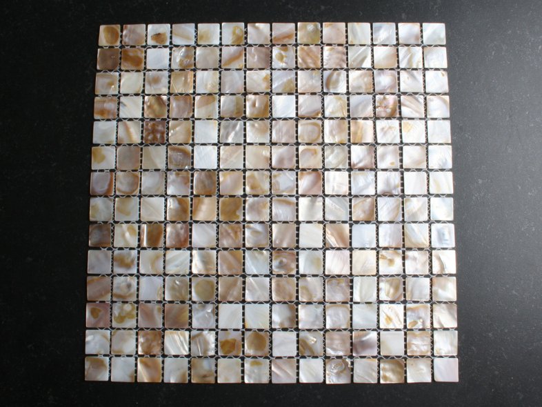 20mm naturel schelpmozaiek tegels