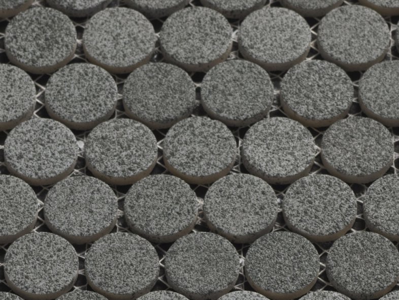 MHCA 13 round grey 19x5mm ANTI SLIP